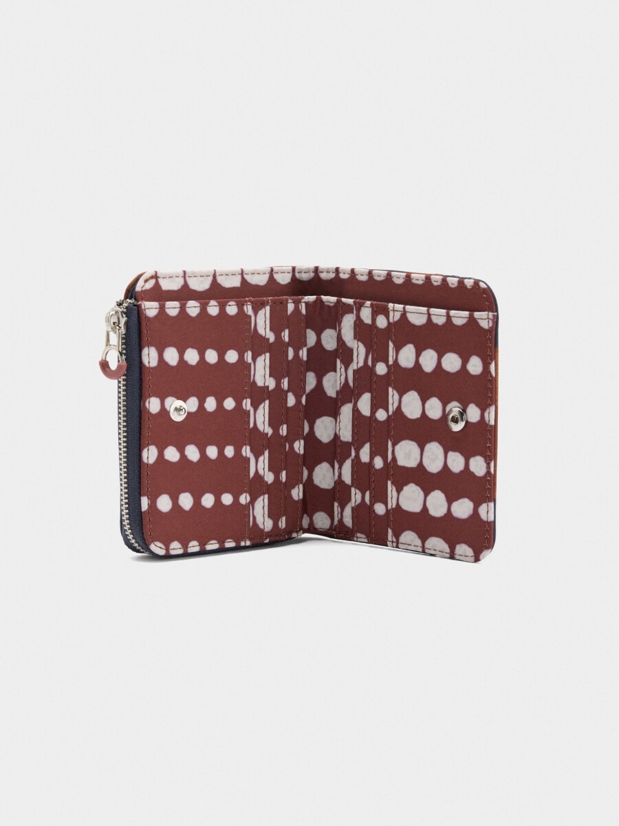 Cartera De Nylon Estampado multicolor