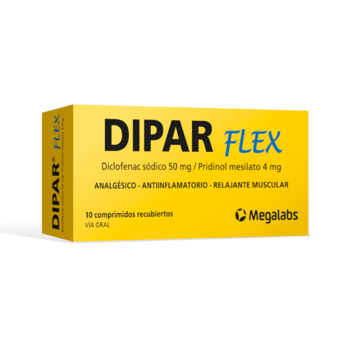 Dipar Flex 10 Comprimidos 
