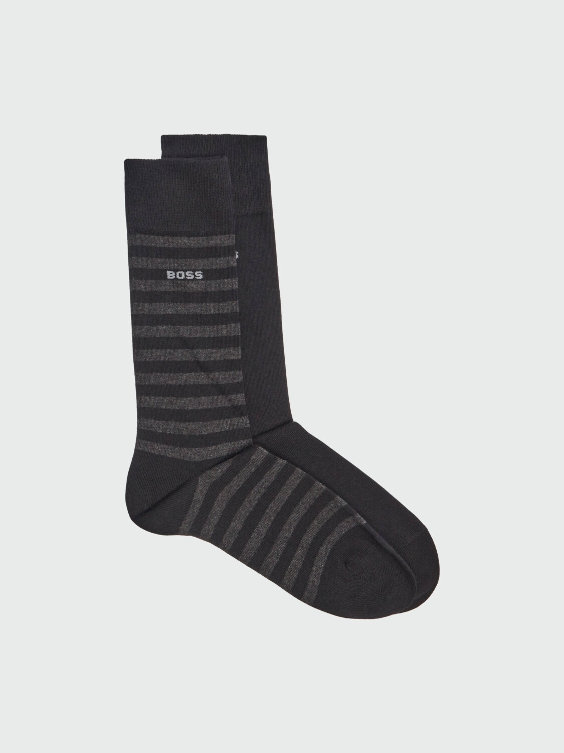 BOSS - Medias regulares Negro
