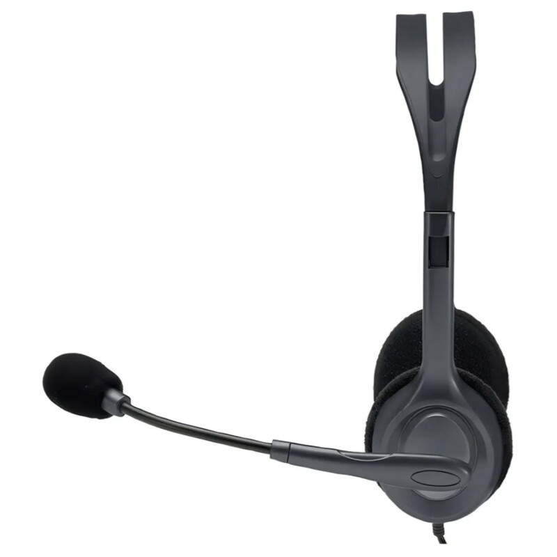 Auriculares Logitech H111 con Mic y Conector 3.5mm Gris Auriculares Logitech H111 con Mic y Conector 3.5mm Gris