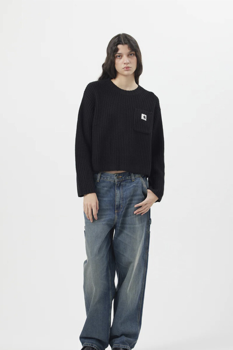 W' MIRA SWEATER Negro