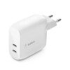 Cargador Rápido Dual USB-C Belkin Boost Charge 40W Cargador Rápido Dual USB-C Belkin Boost Charge 40W