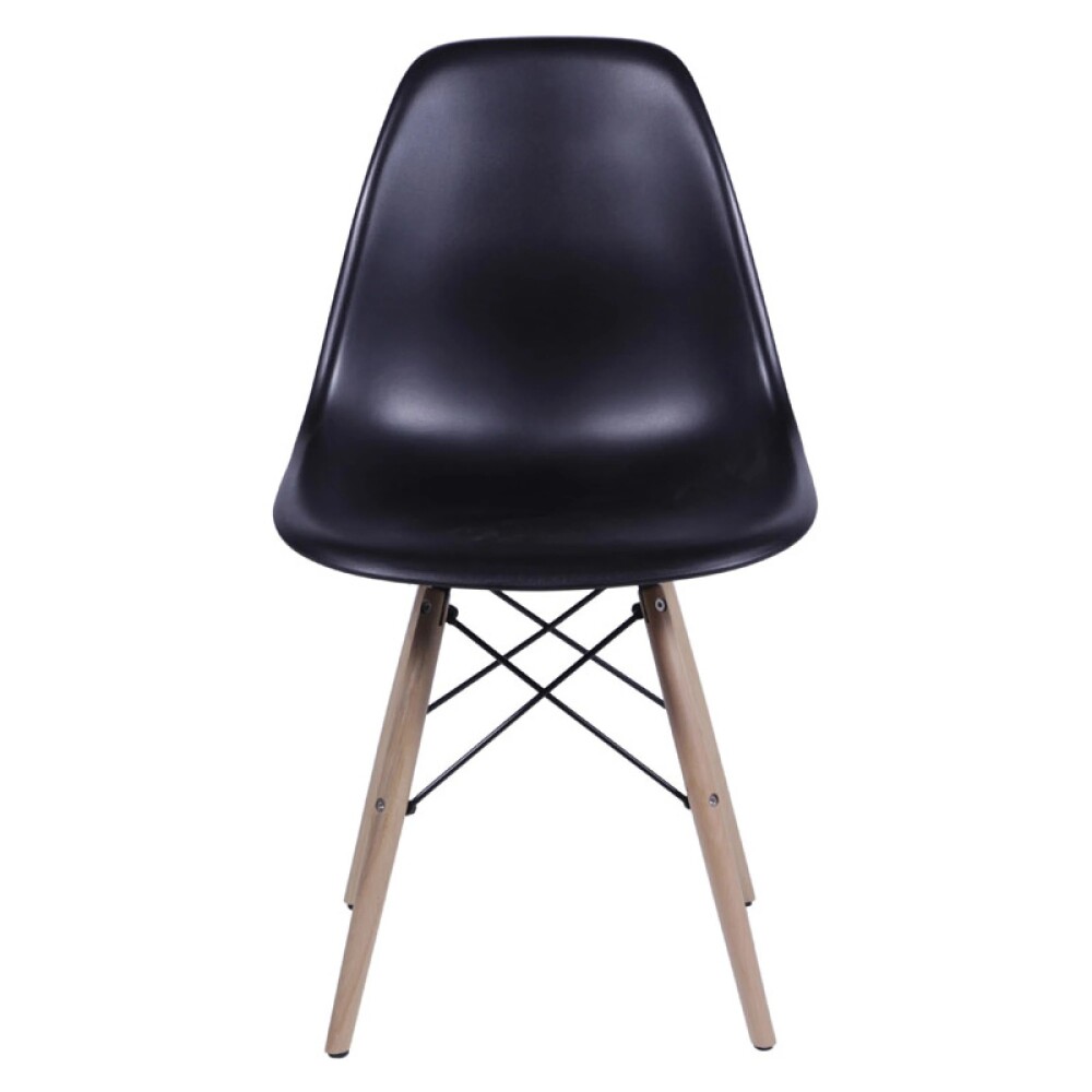 Silla Eames DKR - Base En Madera Negro