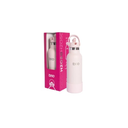 BOTELLA TERMICA BRIO 500ML ROSA ROSA