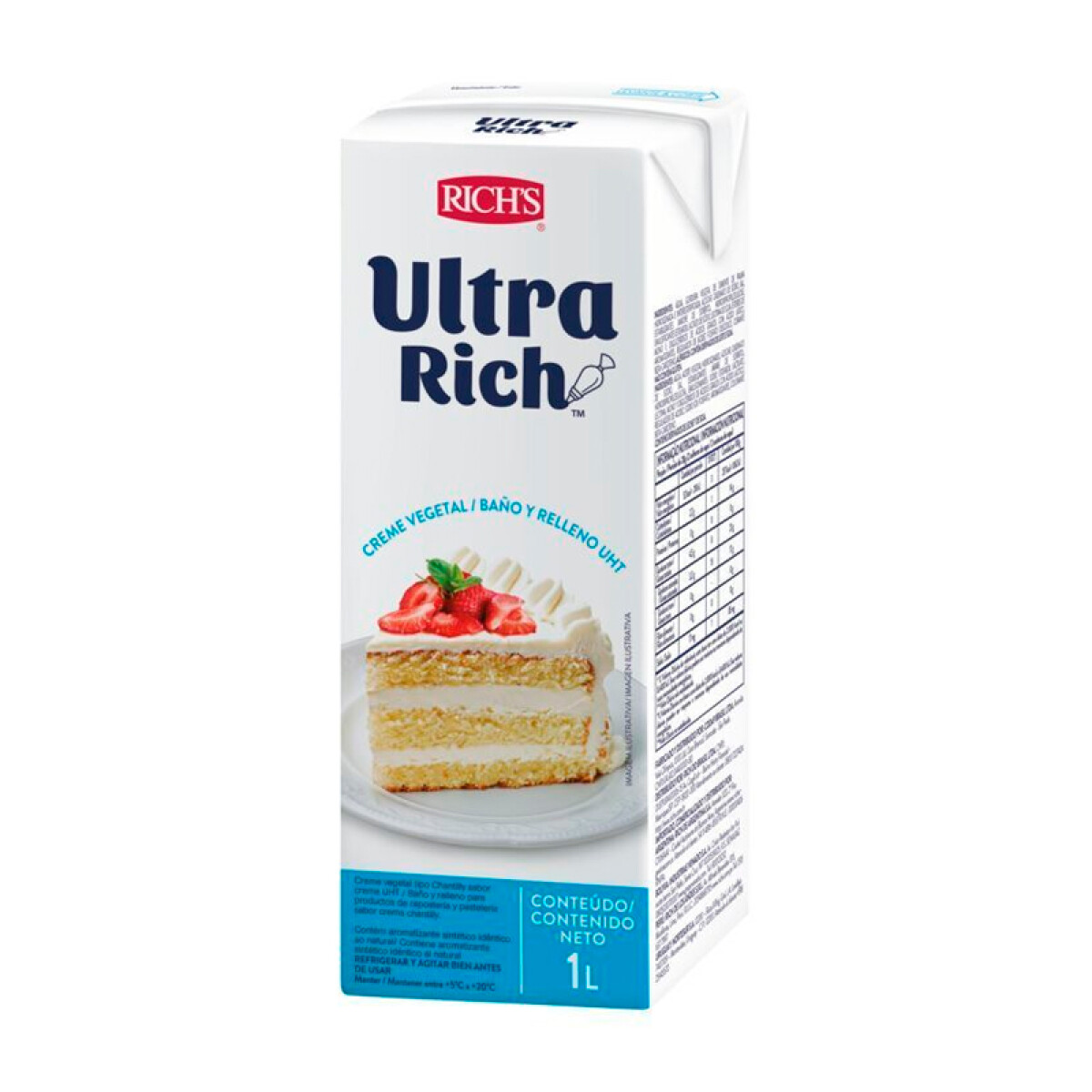 Crema Vegetal UHT ULTRA RICH 1L 