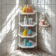 Porta shampoo 4 estantes BLANCO