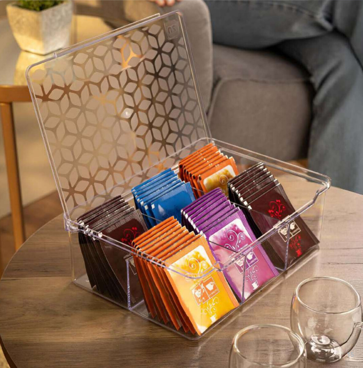 Caja Box Multiuso Divisoria - TRANSPARENTE 
