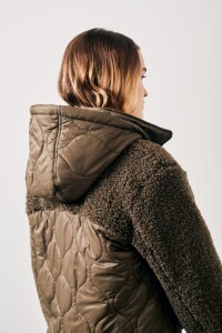 Campera Corderito Safari