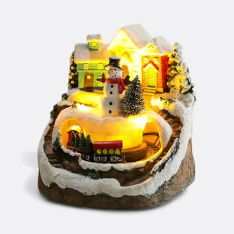 Adorno Casa Navideña Interactiva Figura A