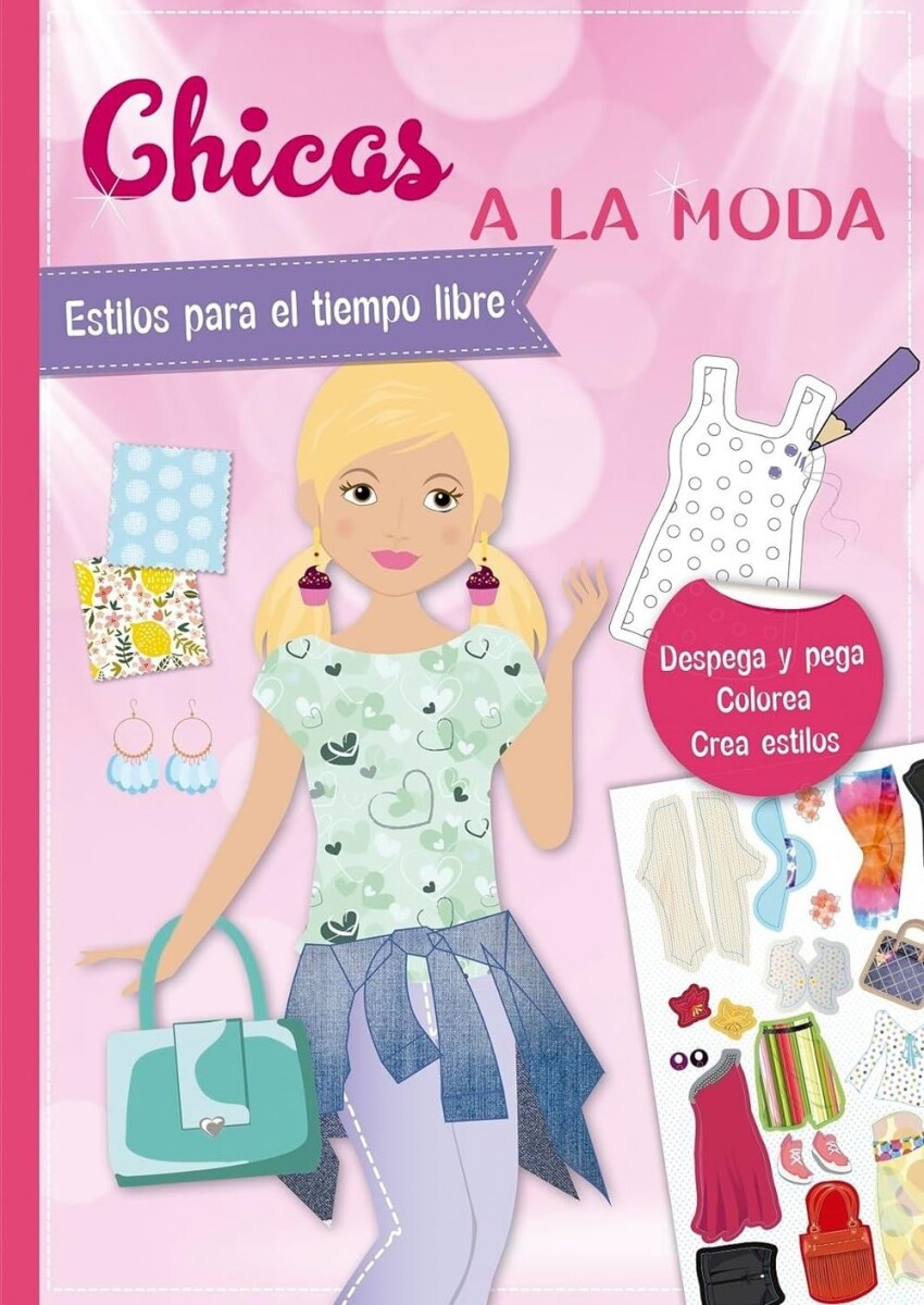 Pegatinas. Chicas A La Moda 