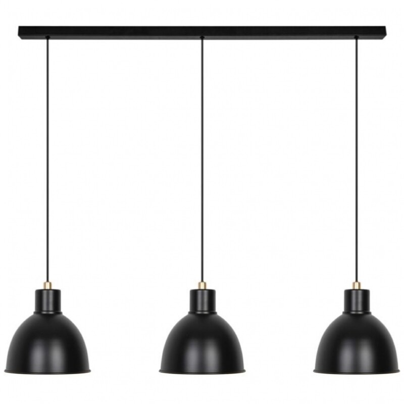ARTEFACTO COLGANTE DECORATIVO ALPHA X3 Lámpara Colgante Alpha X3 - Negro
