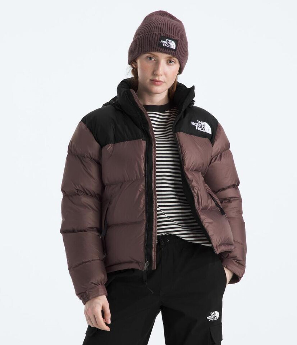 Campera de Pluma 1996 Nuptse mujer - Tawny Quartz/tnf Black 