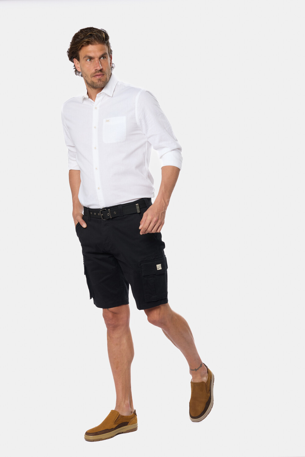 BERMUDA CARGO Negro