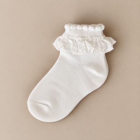 Medias Broderie Blanco