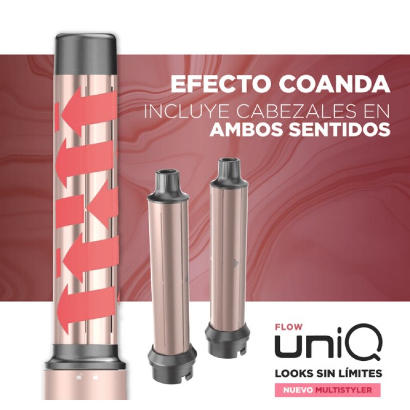 GAMA Italy Multistyler UniQ Flow 12 en 1 | Secador, Rizador, Alisador y Cepillo Modelador Profesional con Efecto Coanda GAMA Italy Multistyler UniQ Flow 12 en 1 | Secador, Rizador, Alisador y Cepillo Modelador Profesional con Efecto Coanda