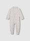 Pijama Print Conejitos Blanco Roto