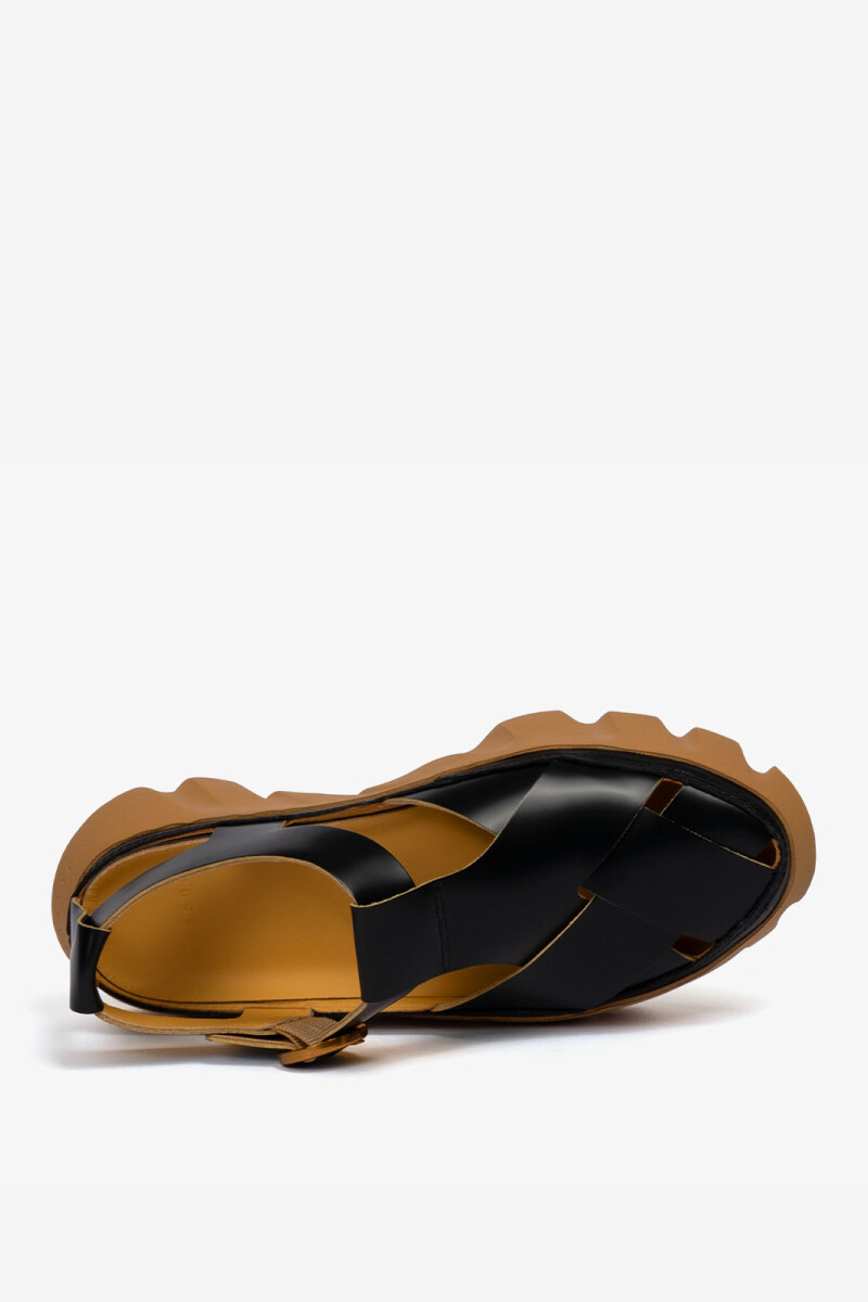 SANDALIA TURA ROSSI Negro