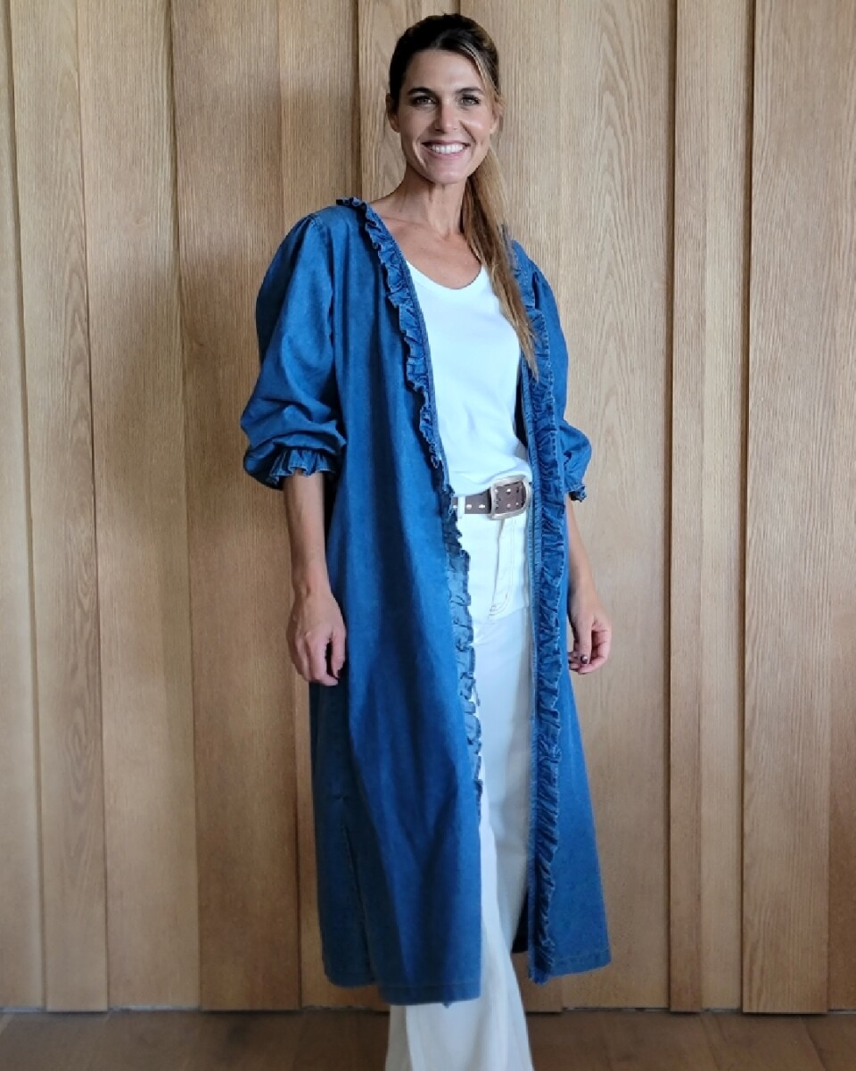 Kimono Almeja - Denim Azul 