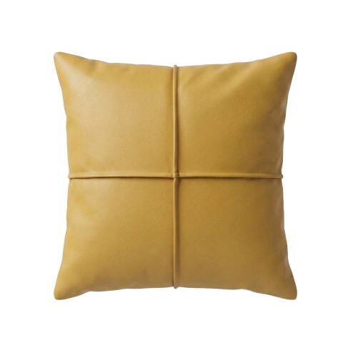COJIN CUAD MOSTAZA 42X42CM Unica