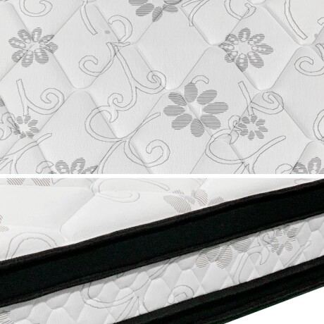 Sommier 1 Plaza HAMPTONS Mercury 80X185 Negro