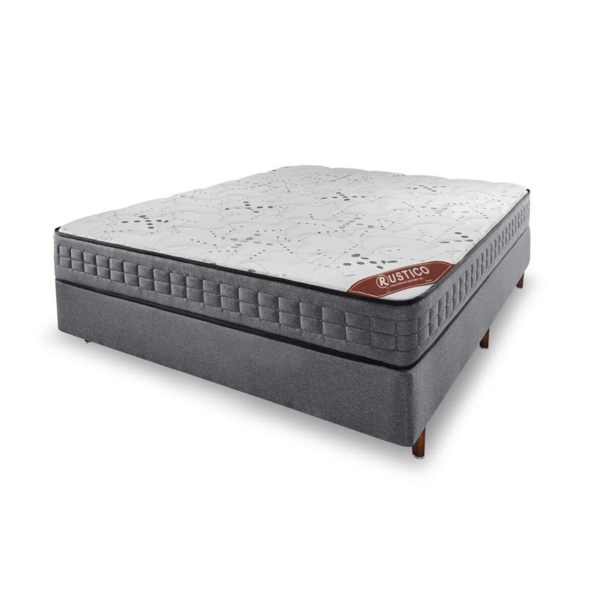 Sommier 2 Plazas - Rustico - Espuma D45 