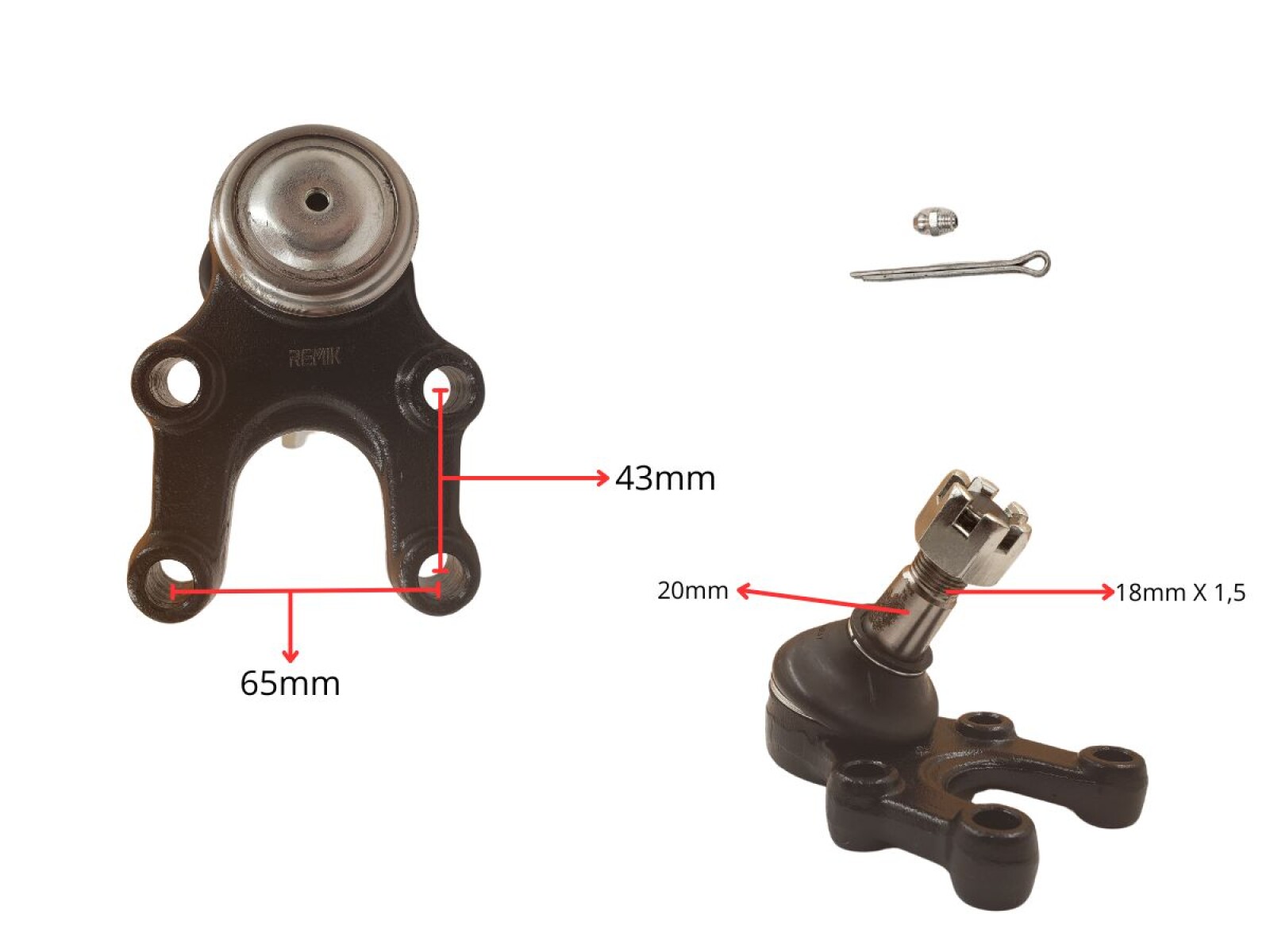 Rotula Nissan 720 Diesel 83-86 Der 