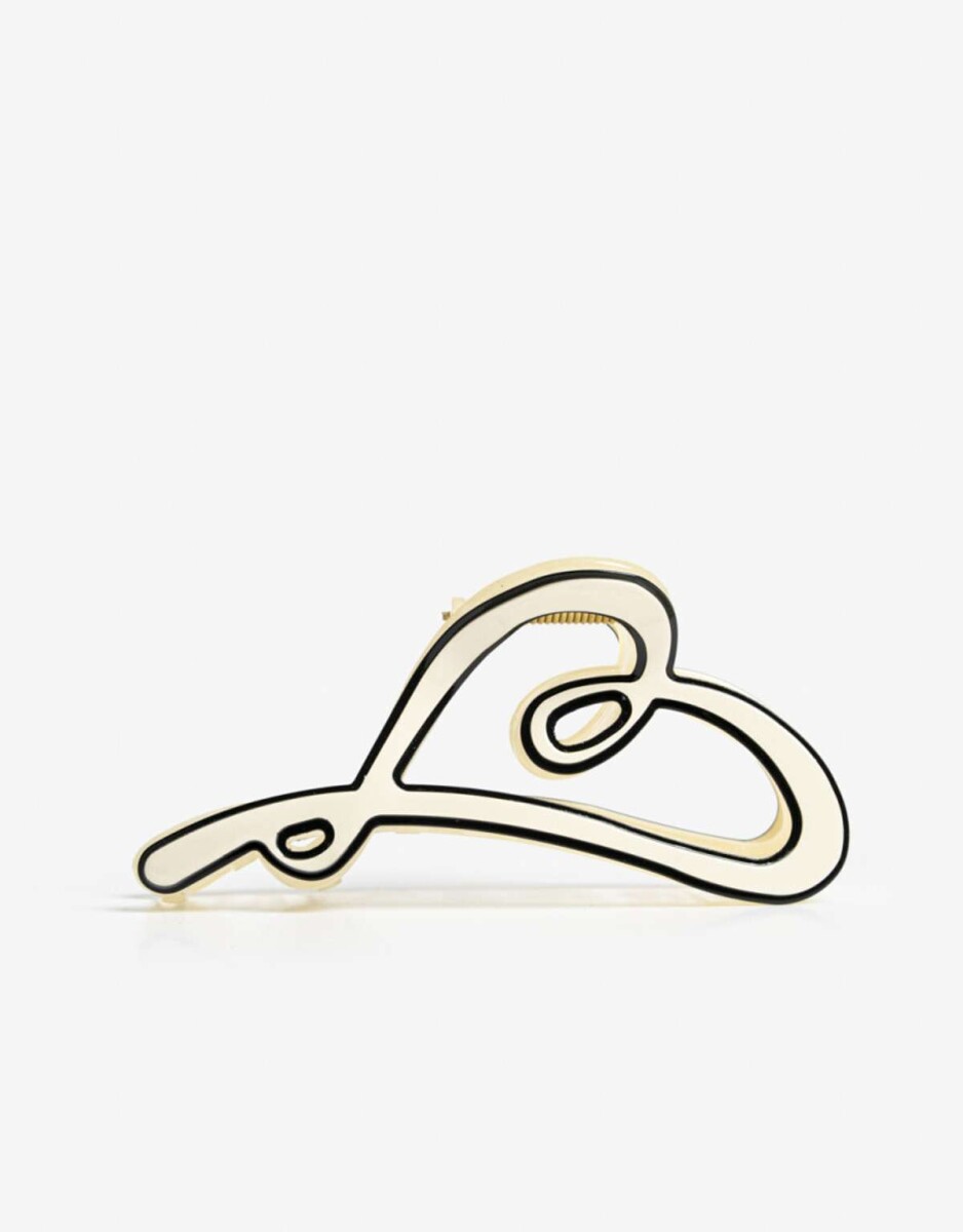 Broche Acrilico - Combinacion Bicolor 