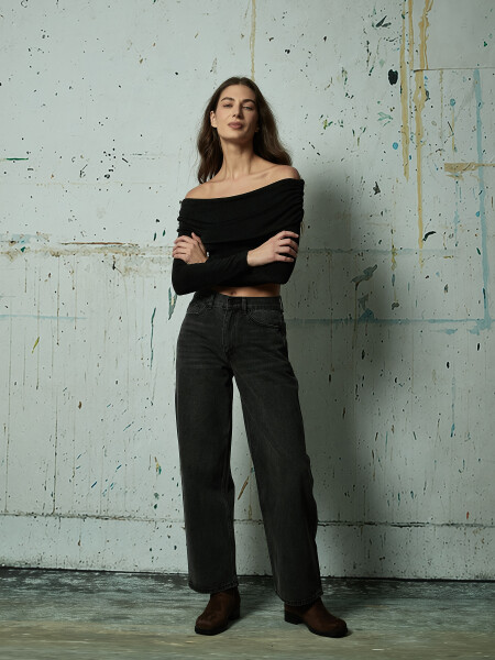 JEAN VILORA GRIS OSCURO