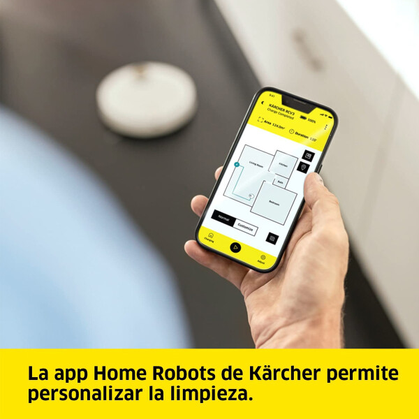 Aspiradora Robot Kärcher Rcv3 Con Limpieza En Húmedo ASPIRADORA ROBOT KARCHER RCV3 50321 AP