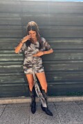 Falda Gras GRIS