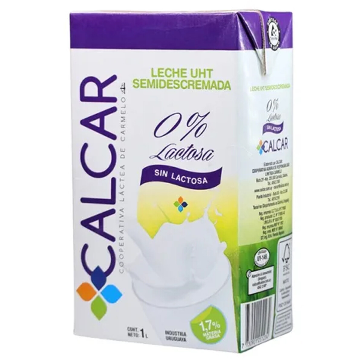 LECHE CALCAR DESLACTOSADA 1L 