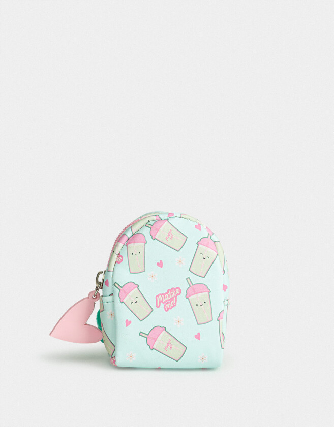 Llavero Llavero Y Charm De Mochila "matcha Girly" - Acqua Claro