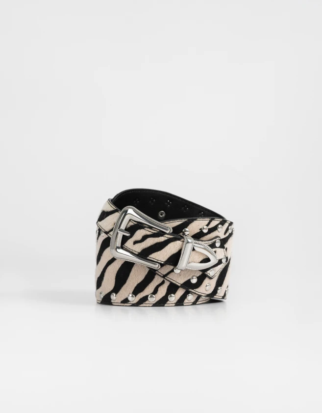 Cinturones y Fajas Tendencia Cinturón Animal Print - Estampado Animal Print
