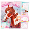 Libro de stickers Number Miss Melody Top Model Libro de stickers Number Miss Melody Top Model