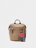 Mochila De Nylon Para Portátil 13" taupe