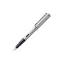 Lapicera Pluma AL-Star Plateado TF, TM azul Lamy 0