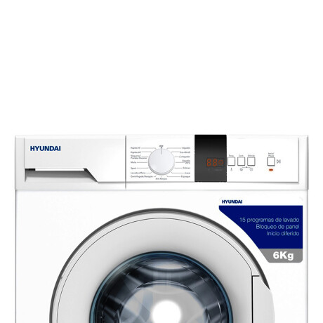Lavarropas 6 kg carga frontal Hyundai Lavarropas 6 kg carga frontal Hyundai