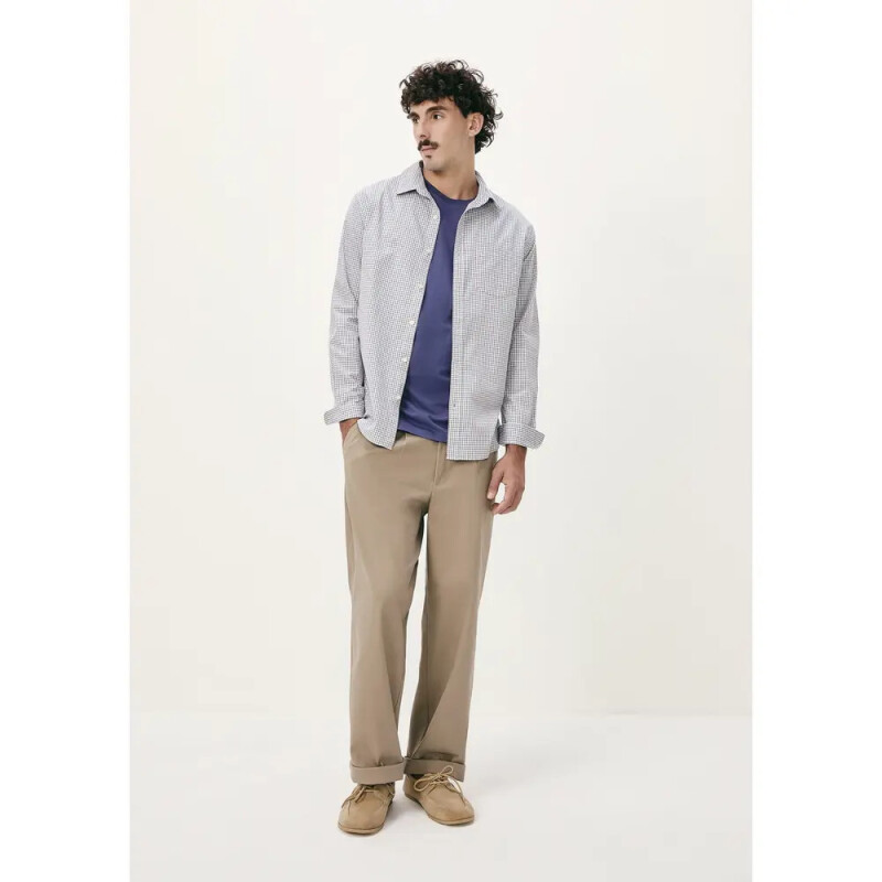 CAMISETA MM MASC AZUL MEDIO