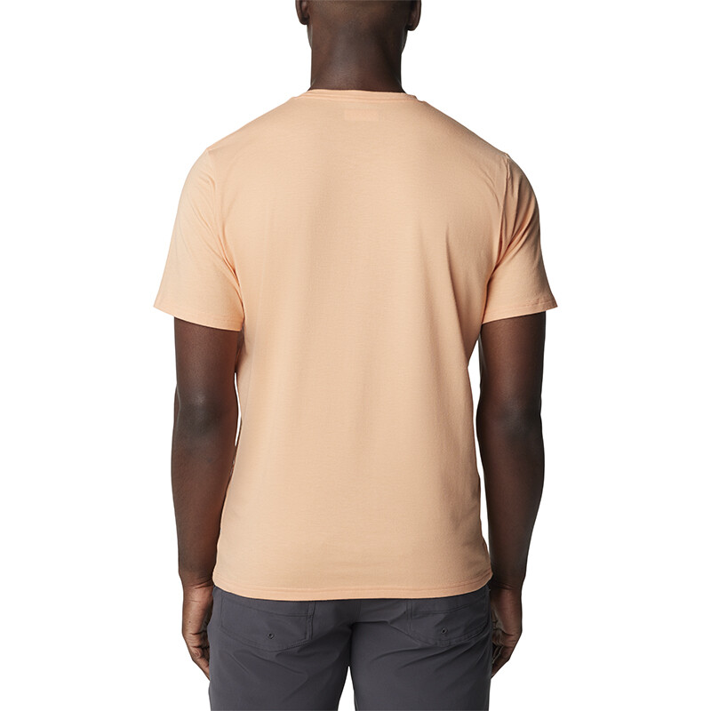 Remera Sun Trek Short Hombre APRICOT FIZZ