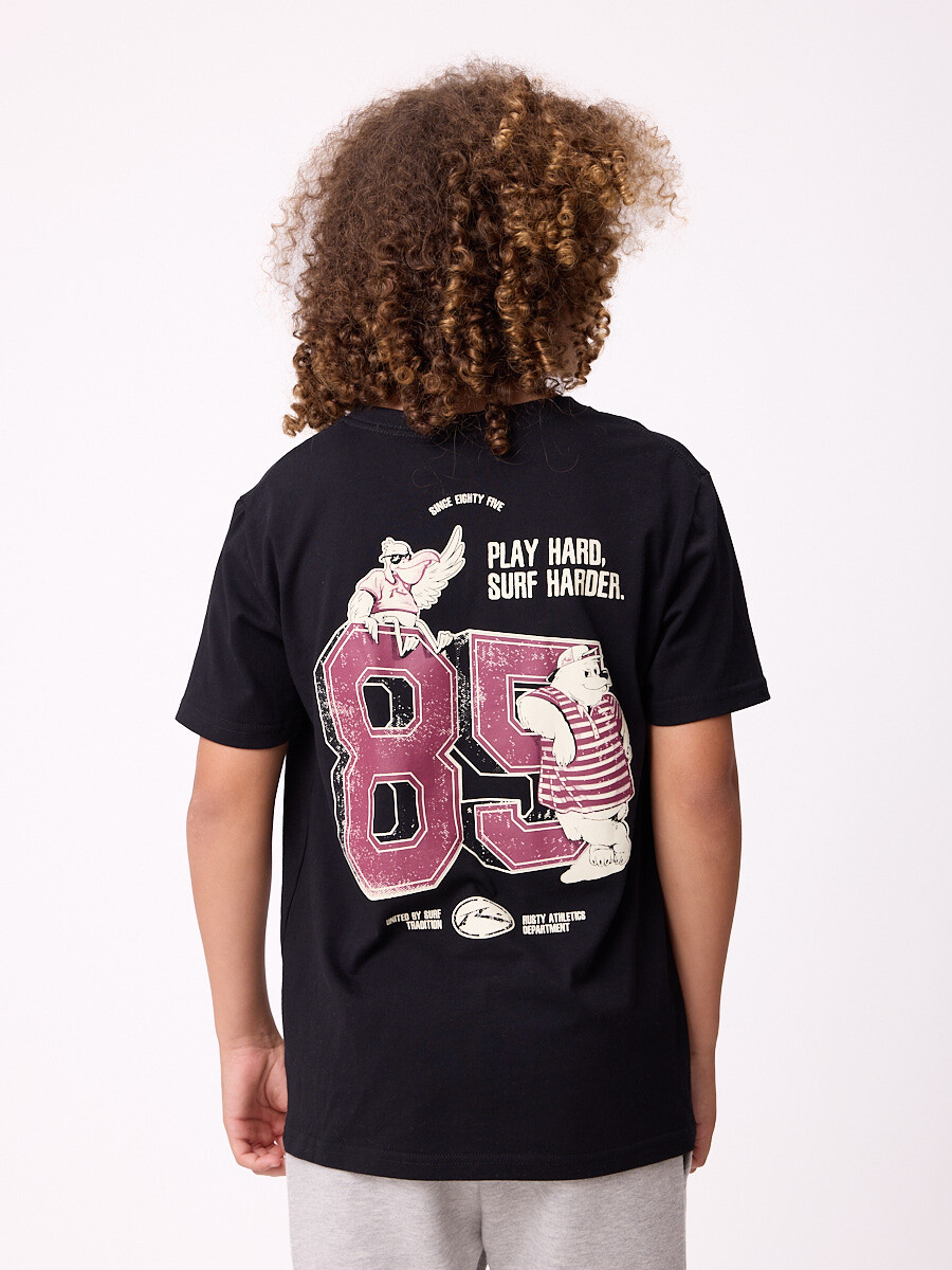 T-SHIRT KALBAR TEEN RUSTY - Negro 