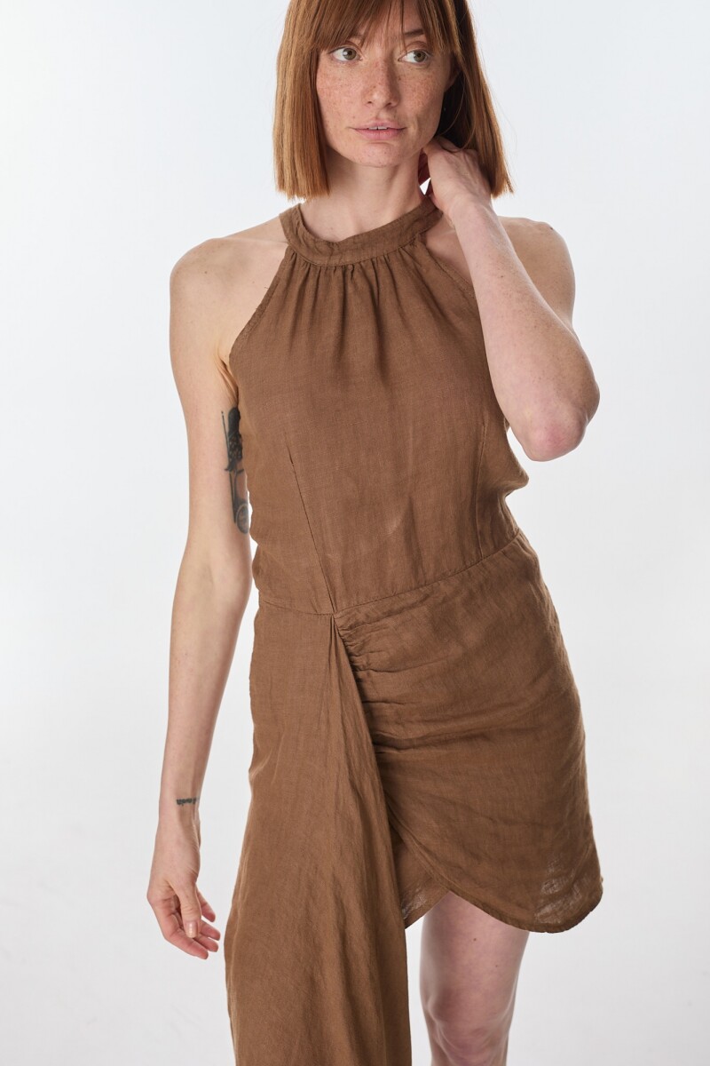 Vestido Lorenza Chocolate