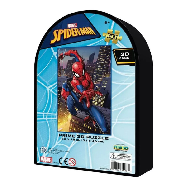 Puzzle Spiderman Marvel 300 Piezas En Lata Puzzle Spiderman Marvel 300 Piezas En Lata