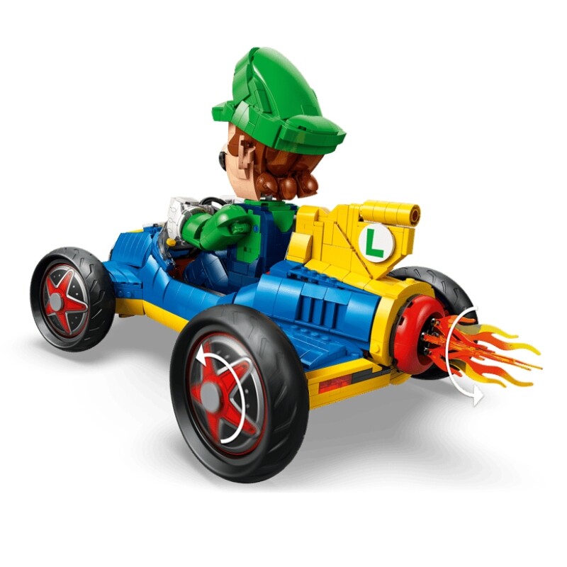 Lego Mario Kart Luigi Mach 8 Lego Mario Kart Luigi Mach 8