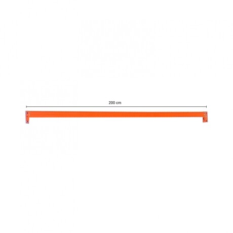 VIGA 2 METROS<br /> VIGA PARA ESTANTERIA DE 2 METROS DE ALTURA - 2 METROS DE LARGO Viga de Estanteria Metálica 200cm Naranja