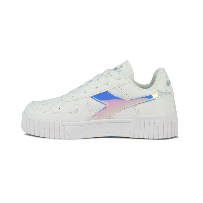 Diadora Bampu Lifestyle Niños Blanco-holografico Blanco-holografico
