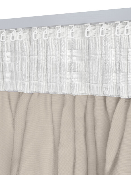 Cortina AUSTRA 1x140x175 terciopelo beige Cortina AUSTRA 1x140x175 terciopelo beige