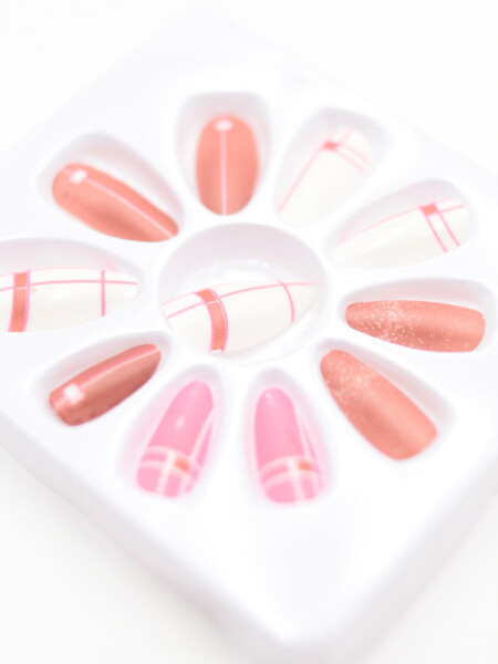 UÑAS FANTASIA X12 BLANCO