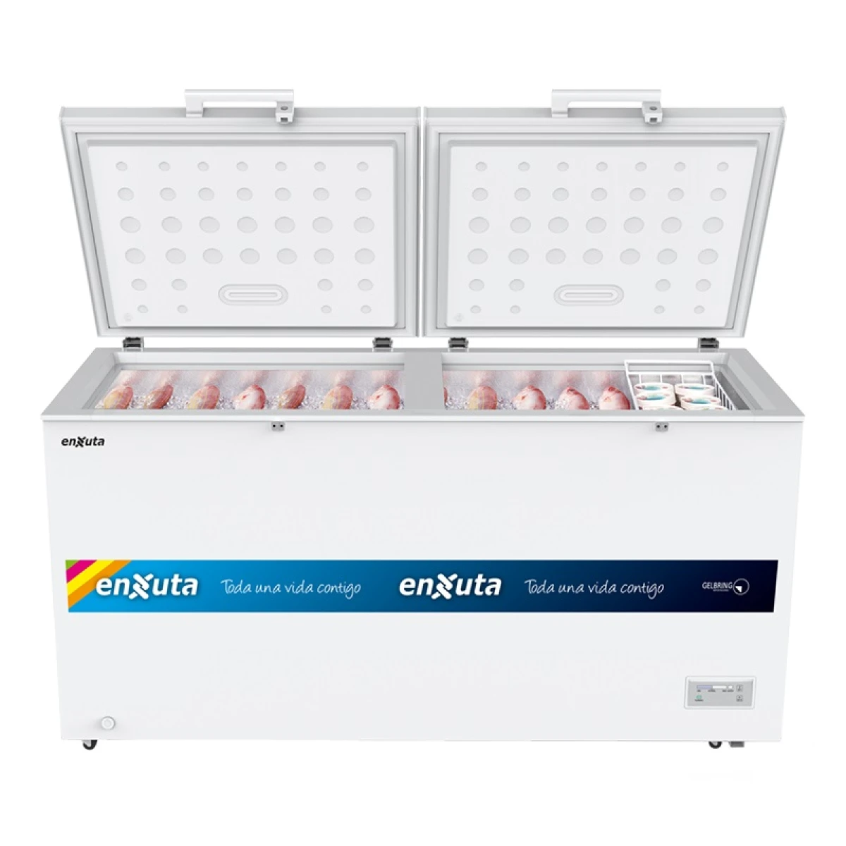 FREEZER HORIZONTAL – FHENX22510 – ENXUTA - BLANCO 