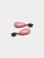 Pendientes Lágrima rosa