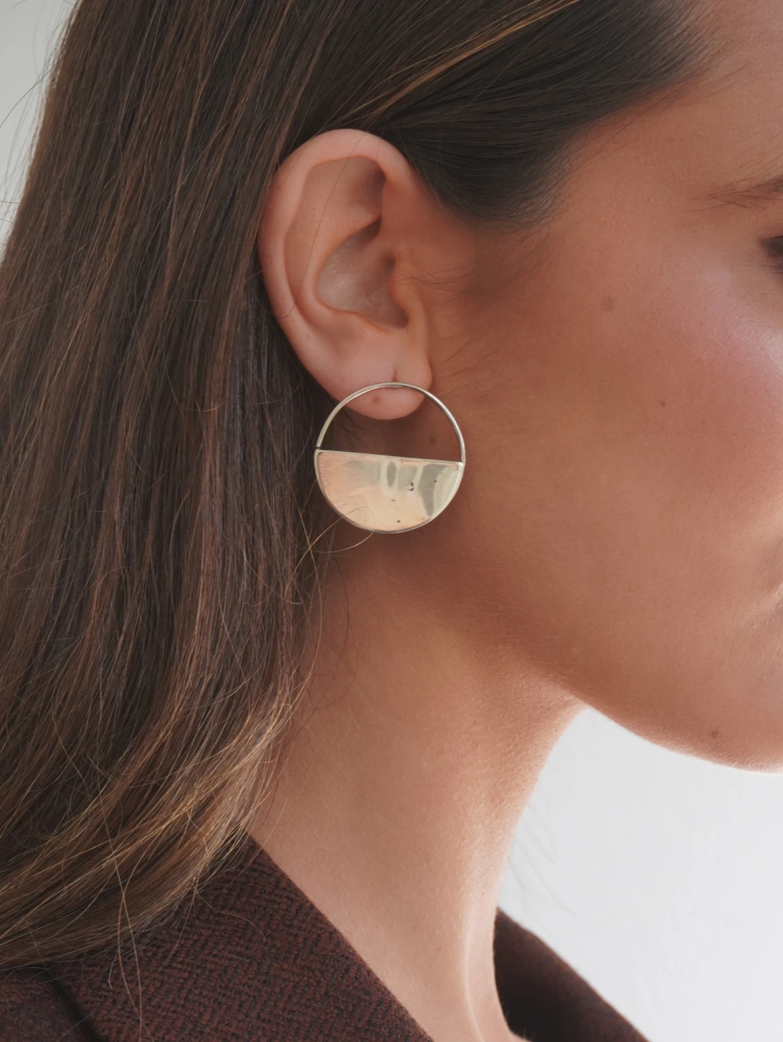 Medio Círculo Earrings Mini